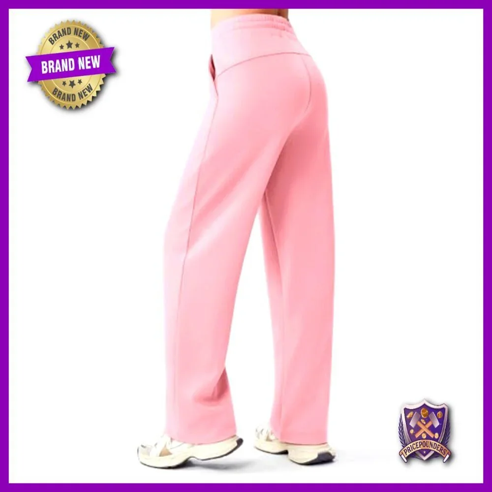 Half Zip Sweatsuit Set Loose Fit Matching Outfit Straight Leg Pants Tracksuit